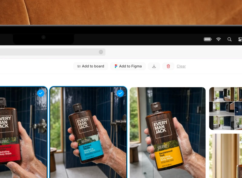 Selecting images in Pikes and pushing them to Figma